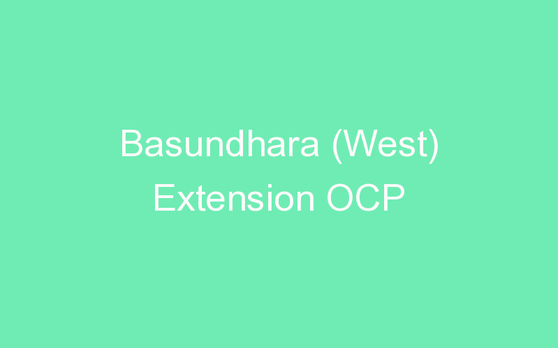Basundhara (West) Extension OCP