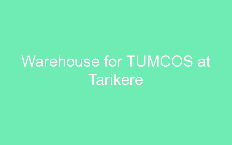 Warehouse for TUMCOS at Tarikere