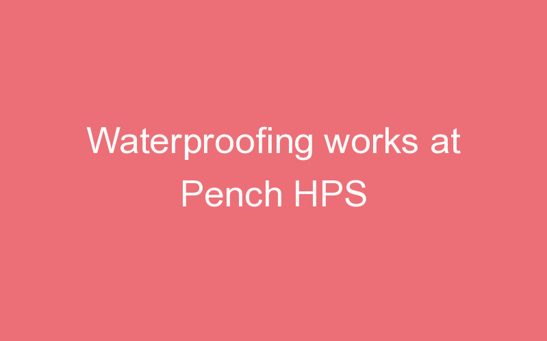 Waterproofing works at Pench HPS