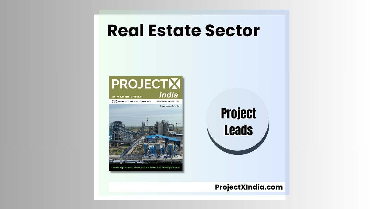 Access Real Estate sector projects in India